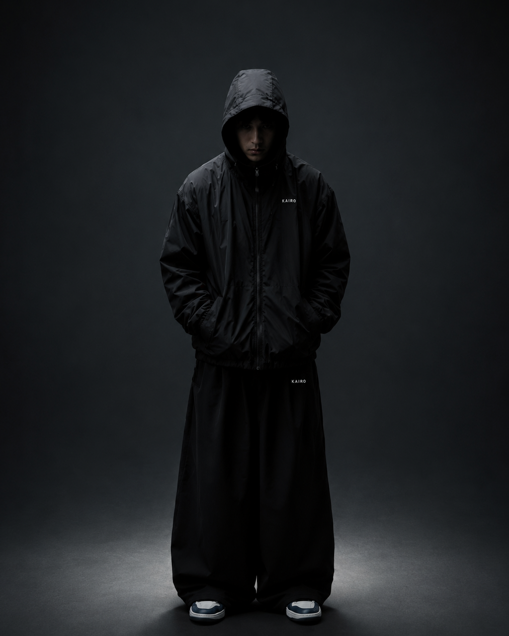 Eclipse Windbreaker - Midnight Black