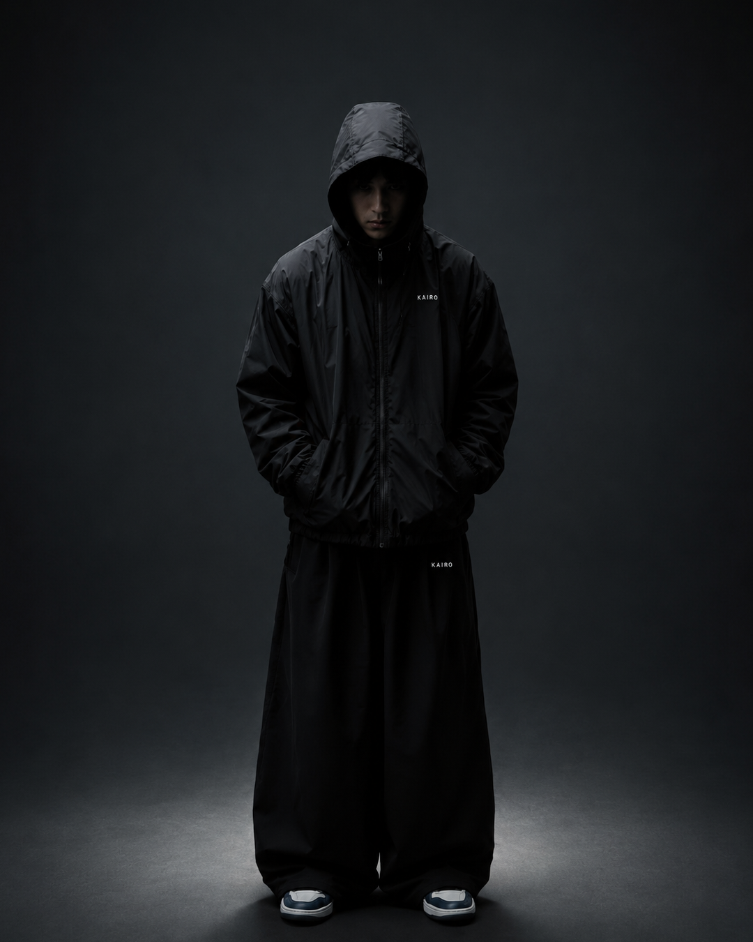 Eclipse Windbreaker - Midnight Black