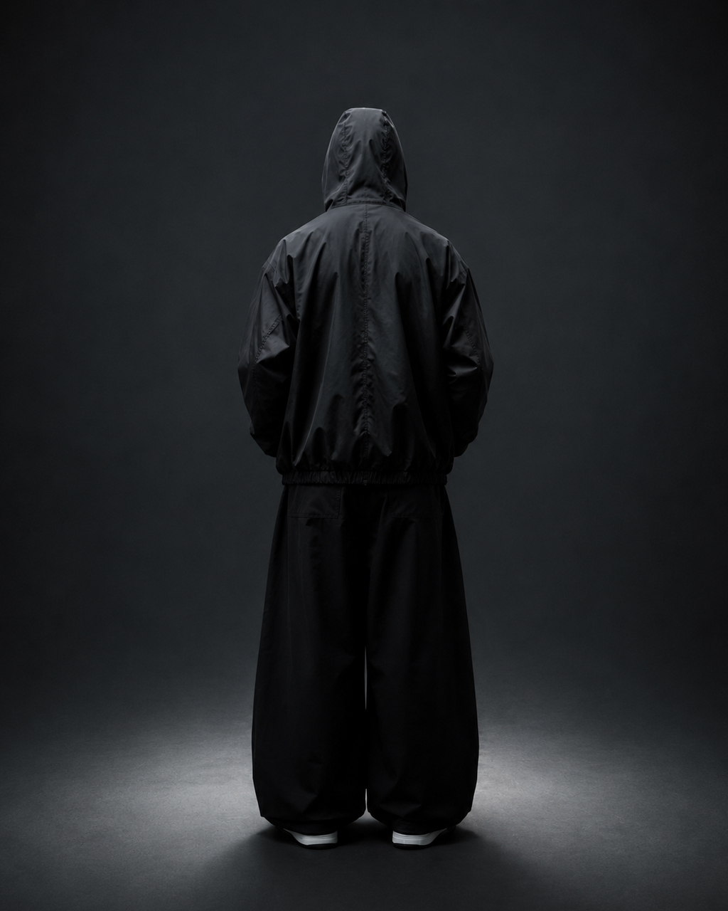 Eclipse Windbreaker - Midnight Black