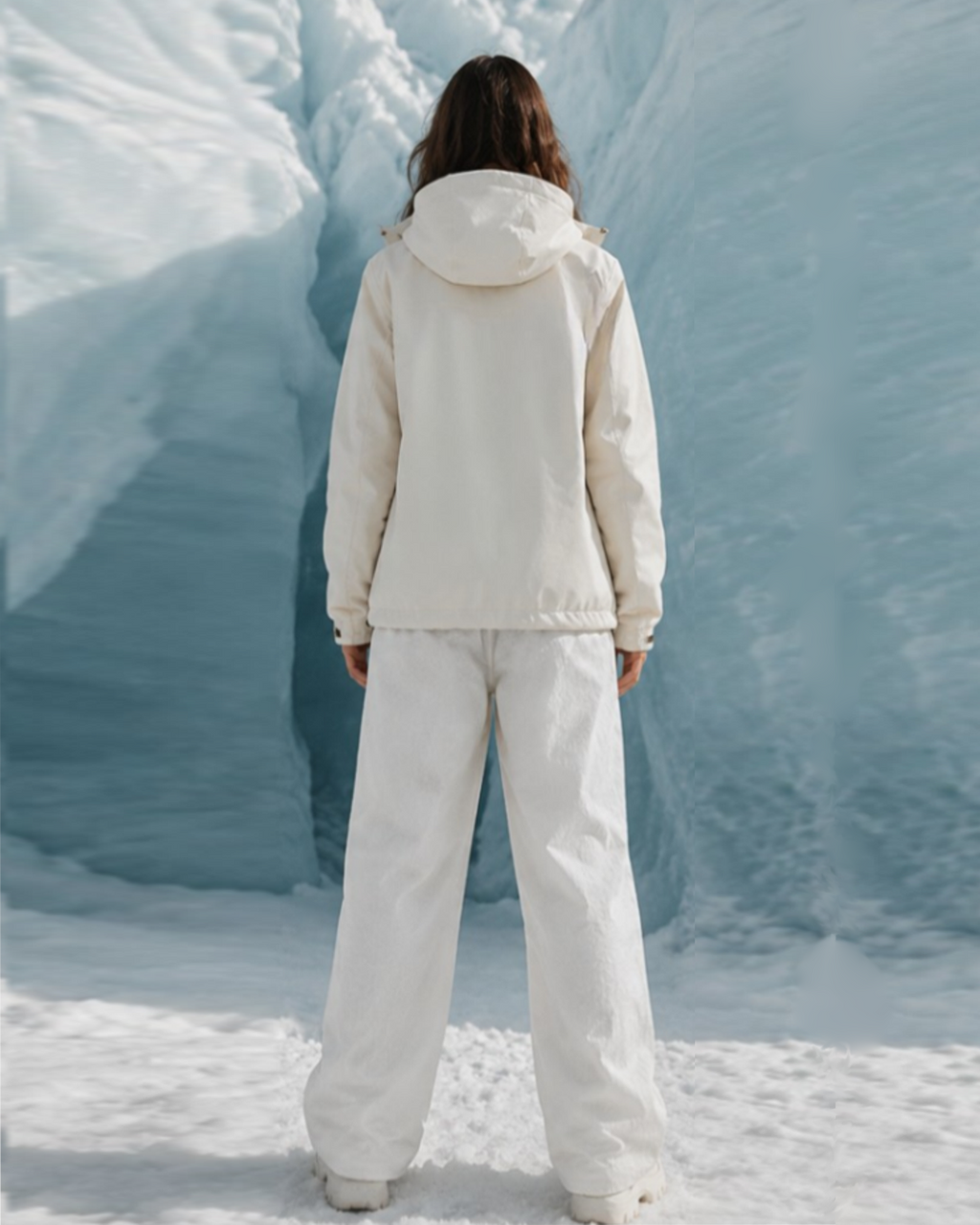 Eclipse Windbreaker - Arctic White
