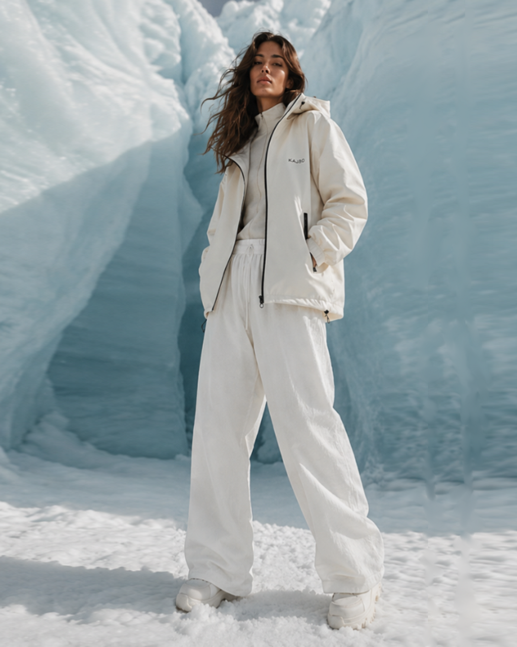 Eclipse Windbreaker - Arctic White