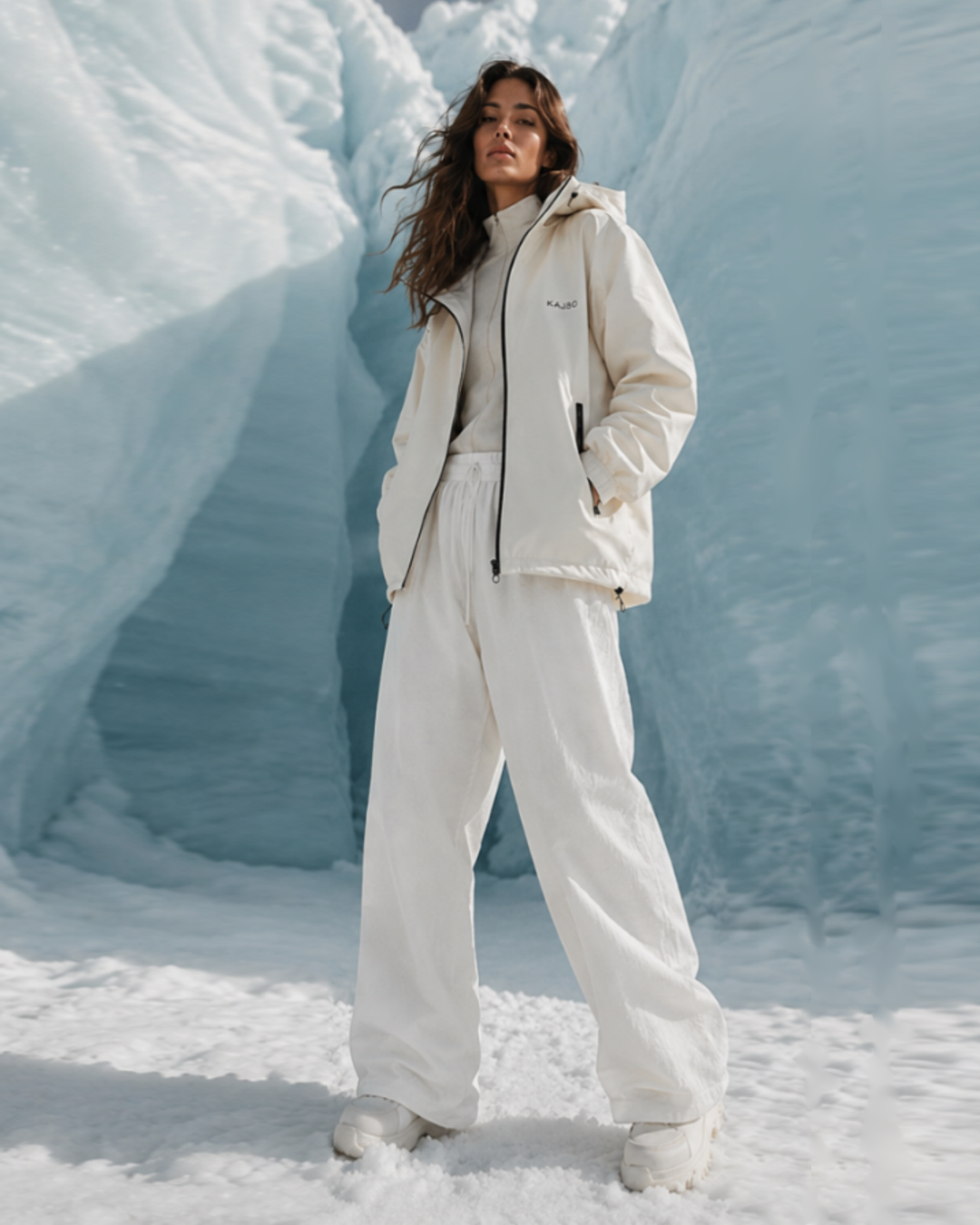 Eclipse Windbreaker - Arctic White