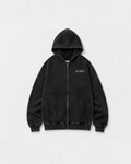 Vintage Washed Zip-Up Hoodie