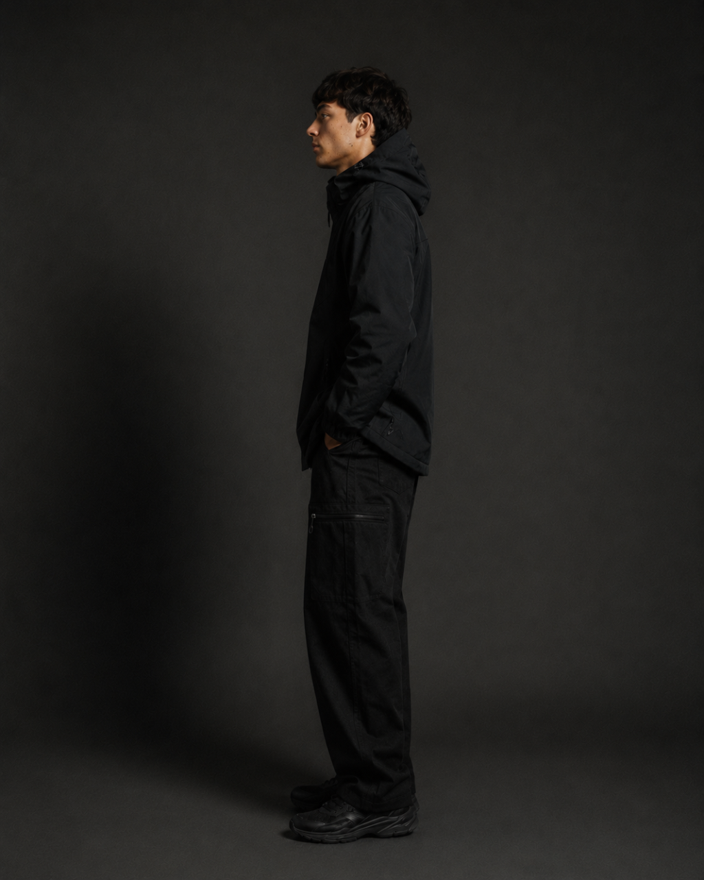 Eclipse Windbreaker - Midnight Black