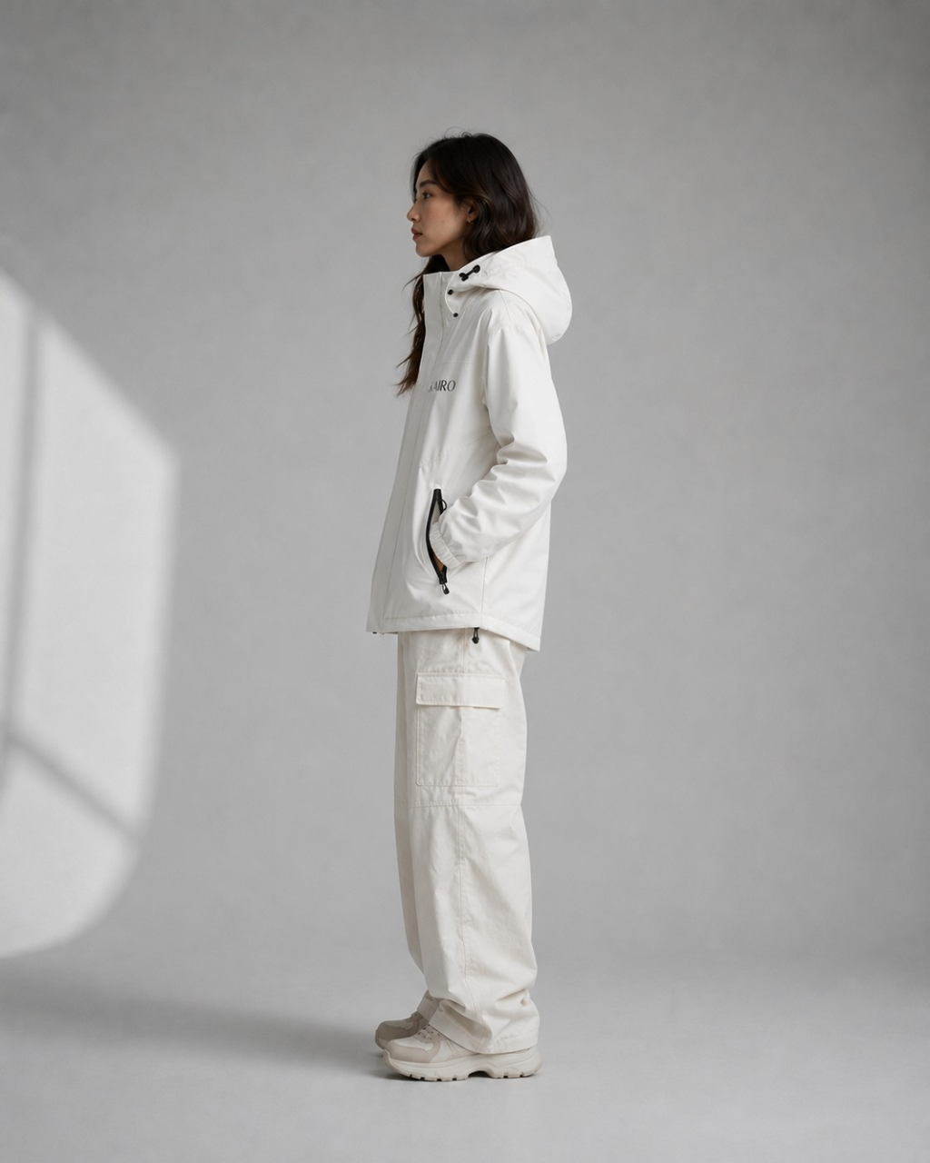 Eclipse Windbreaker - Arctic White