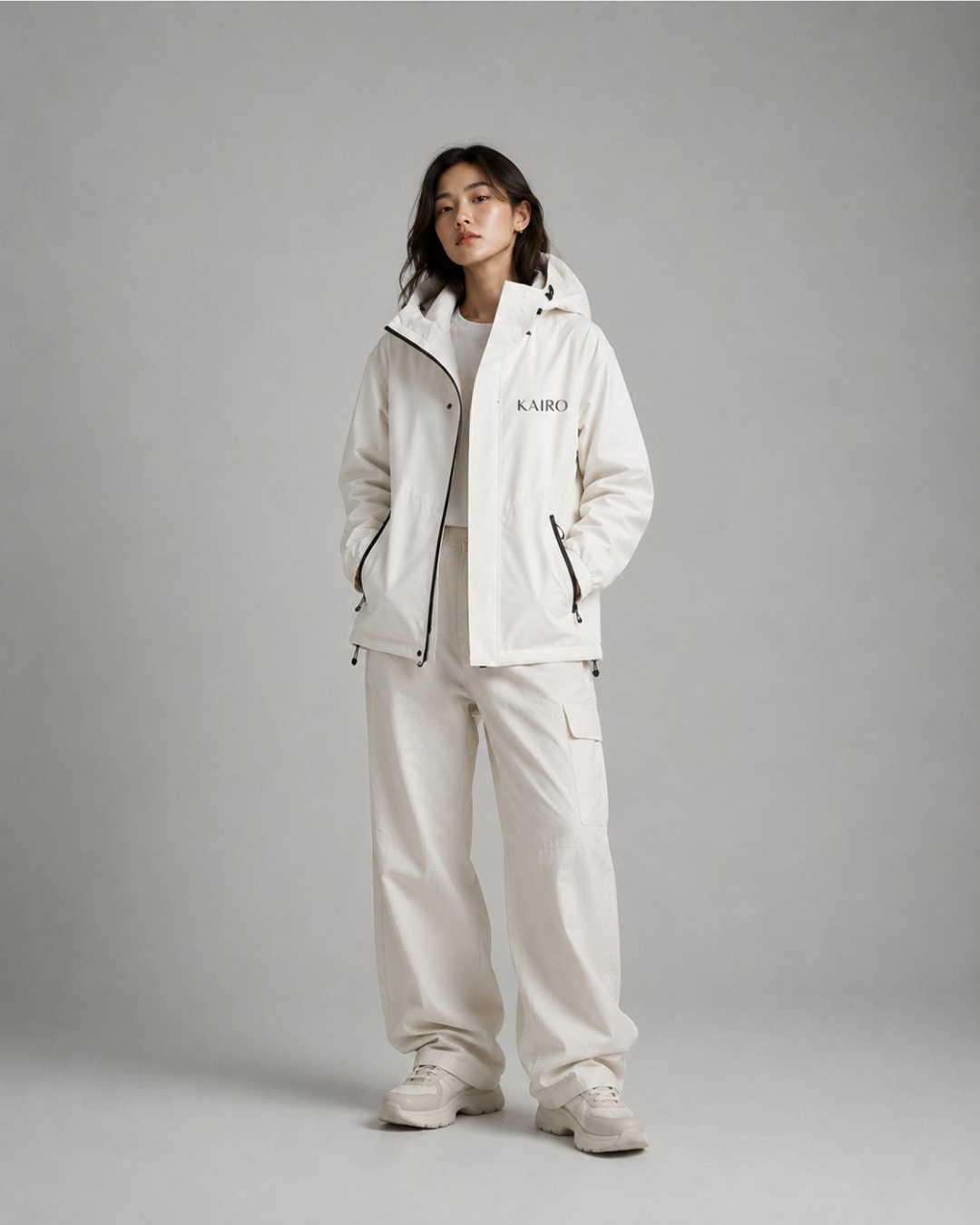 Eclipse Windbreaker - Arctic White